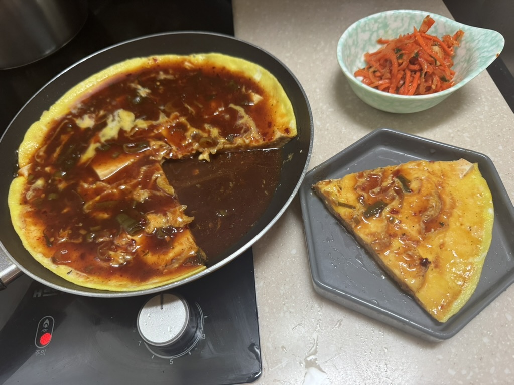 두부 계란 부침