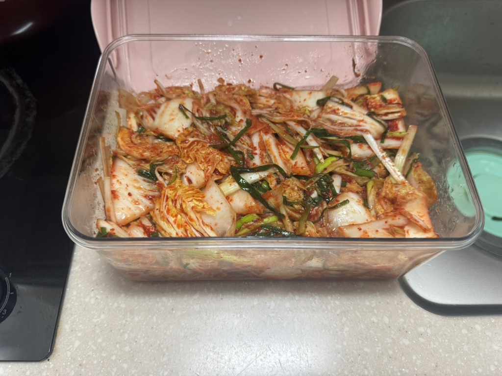 겉절이 김치